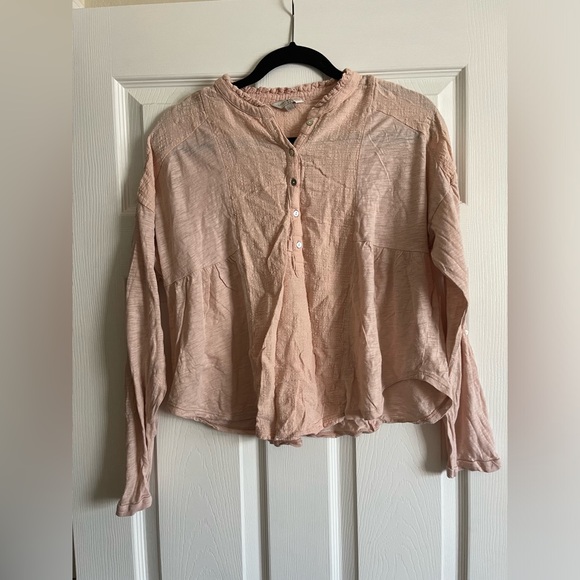 Long sleeve pink top - Picture 1 of 3